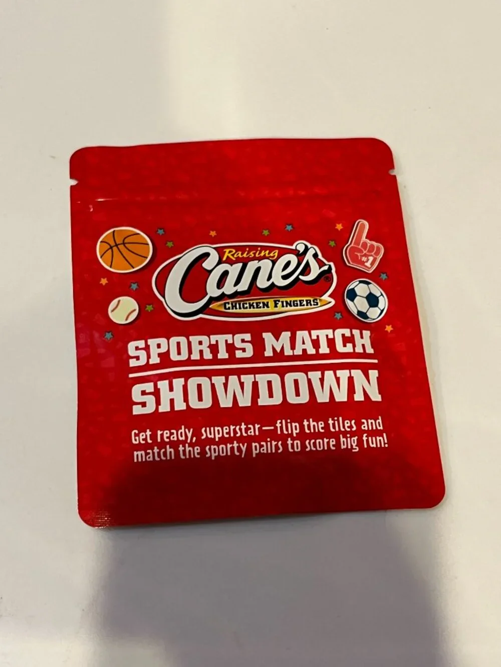 Raising Canes Sports Match Showdown Game NIP